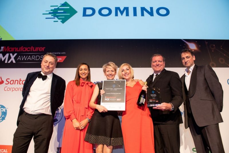 Triple win for Domino at The Manufacturer MX Awards 2019 Triple win for Domino at The Manufacturer MX Awards 2019